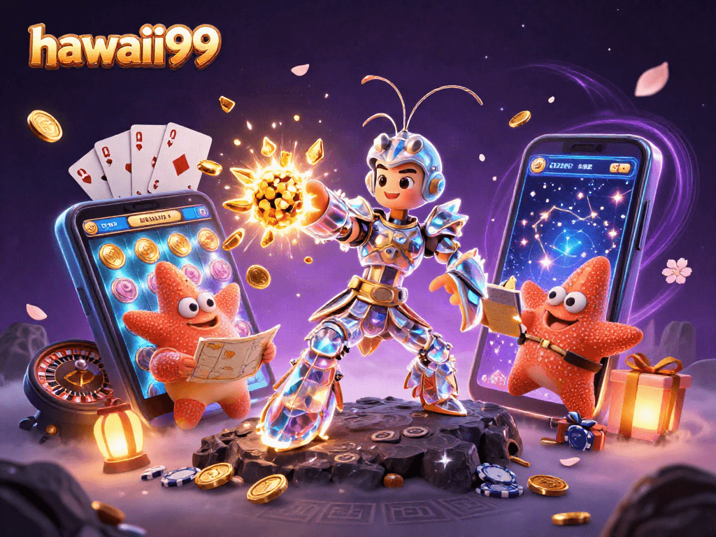 hawaii99 galactic samurai mantis shrimp battles for riches in an explosive casino adventure