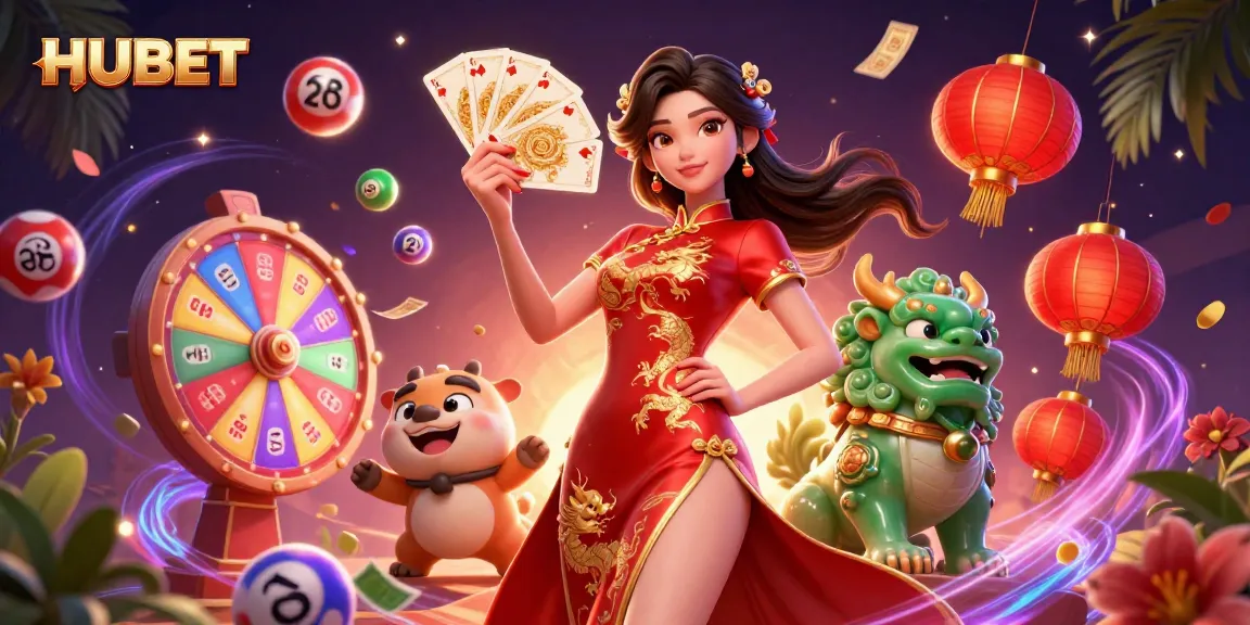 Experience thrilling gameplay at HUBET with vibrant interactive slots and engaging lottery elements.