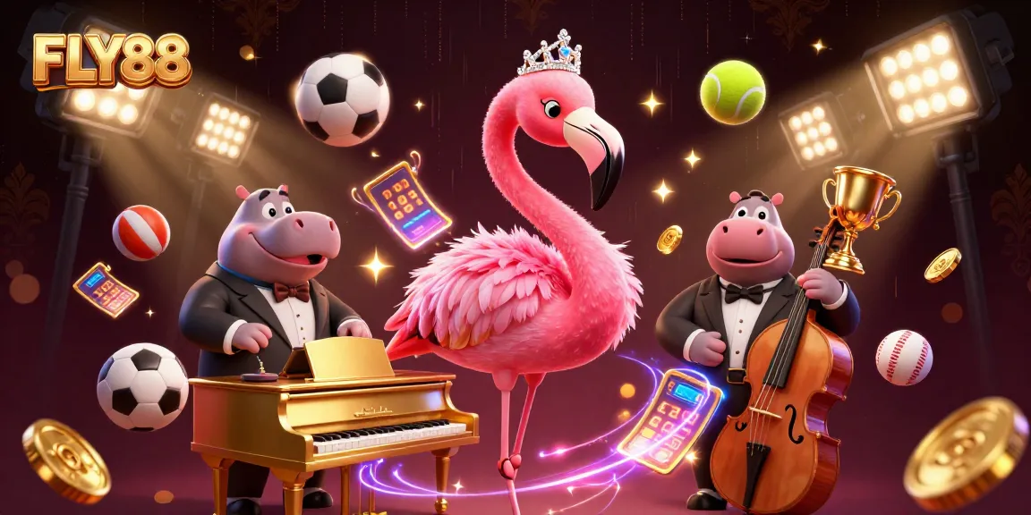 Experience FLY88's vibrant casino world with dynamic visuals and engaging gaming elements.