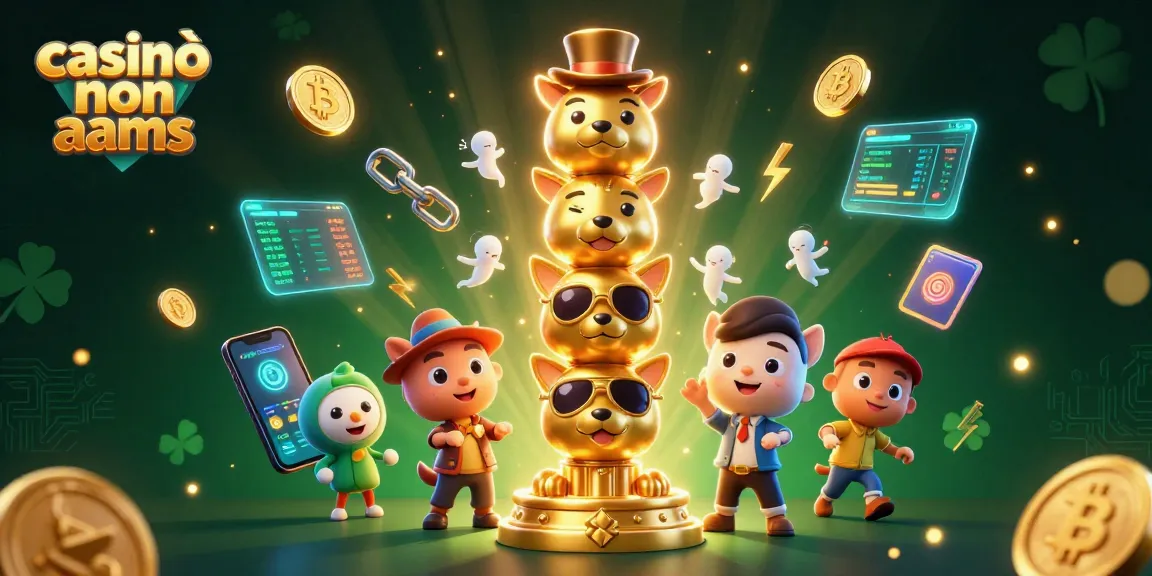 Gioca ai casinò non AAMS con avvincenti animazioni di totomi e monete criptovaluta.