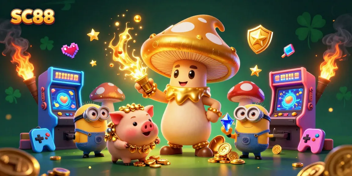 Win big with SC88 in this vibrant, magical casino adventure featuring wizards and treasures.