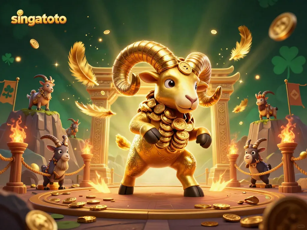 Experience thrill with singatoto through a vibrant casino battle scene featuring gold and dynamic energy.
