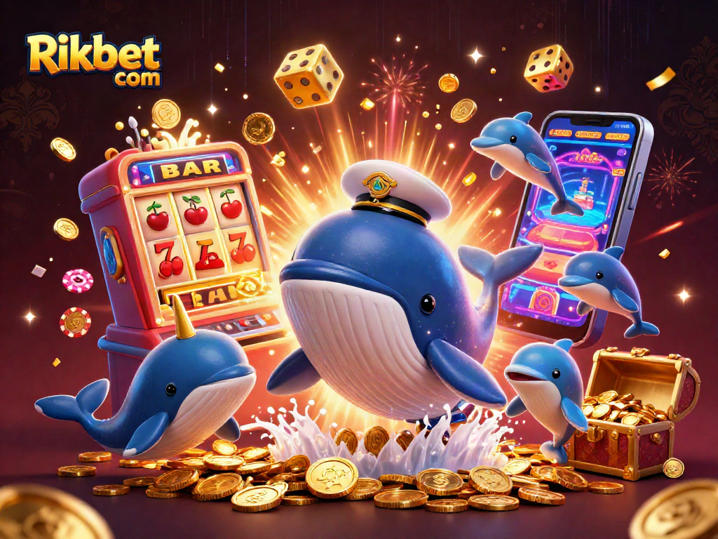 Engage in thrilling games at Rikbet com, featuring exciting undersea adventures and vibrant casino elements.