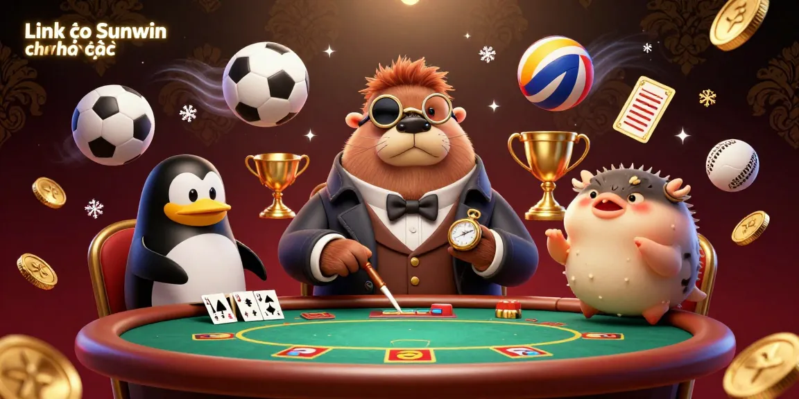 Experience the excitement of Link vào Sunwin chính thức at this dynamic poker scene with unique characters and immersive elements.