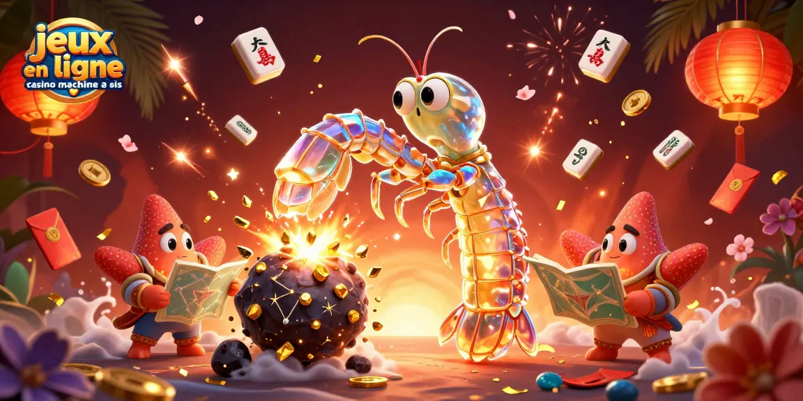 Gagnez avec des jeux en ligne casino machine à sous grâce à cette illustration animée captivante.