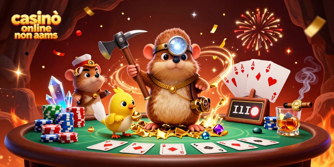 Scopri l'azione nei casinò online non AAMS con il nostro esploratore e la carriera dorata.