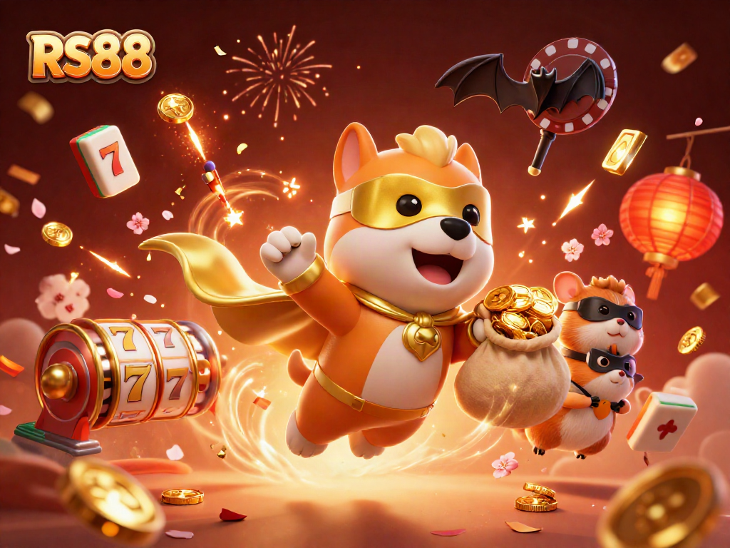 Experience thrilling gameplay at RS88 with a superhero dog and exciting casino elements.