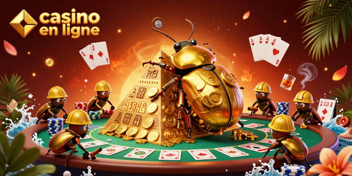 Jouer à des jeux passionnants de casino en ligne avec des personnages amusants et des éléments de poker.