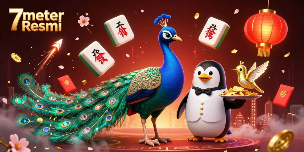 Experience thrilling gameplay at 7meter Resmi with vibrant casino elements and dynamic characters.