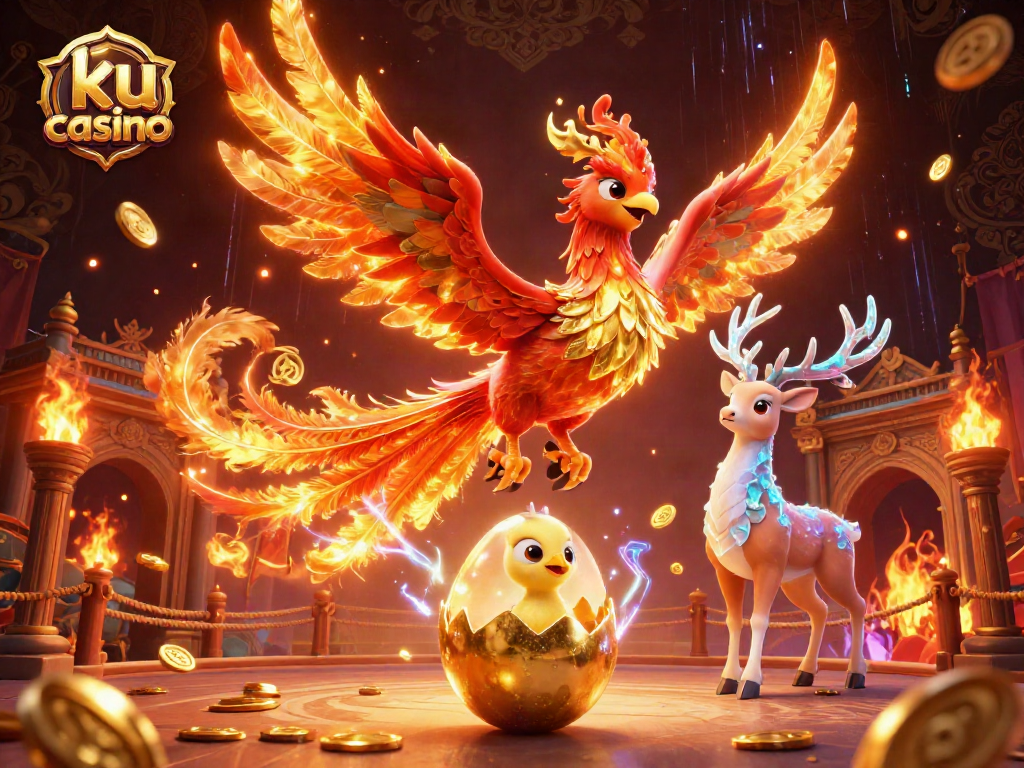 Experience the thrill at ku casino with a vibrant phoenix and dynamic gambling scene.