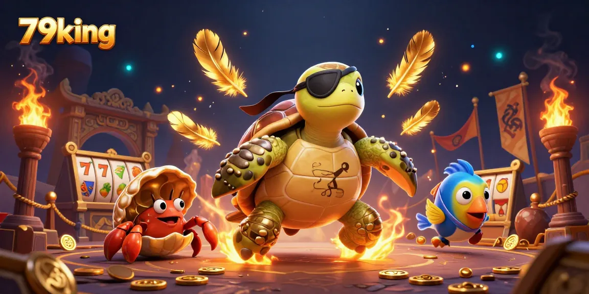 Experience the excitement of 79king with a vibrant illustration of a fantasy casino adventure.