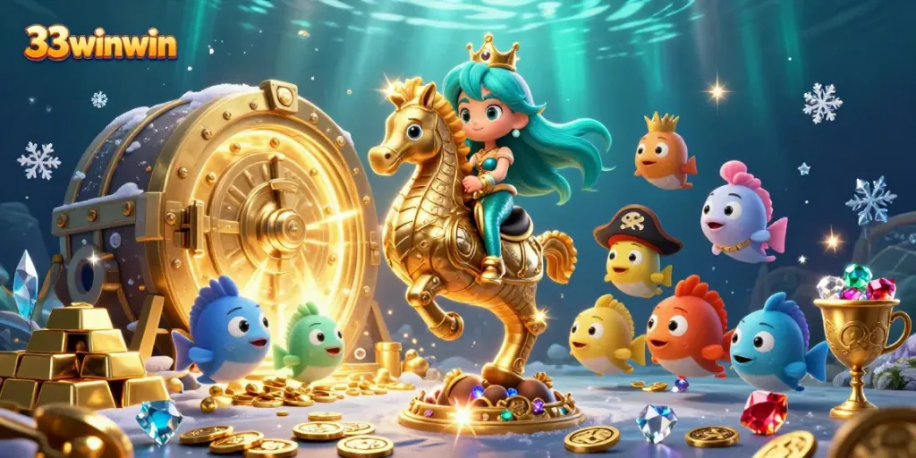 Engage with exciting gameplay at 33winwin, where fortune gleams and treasures await in an underwater casino.