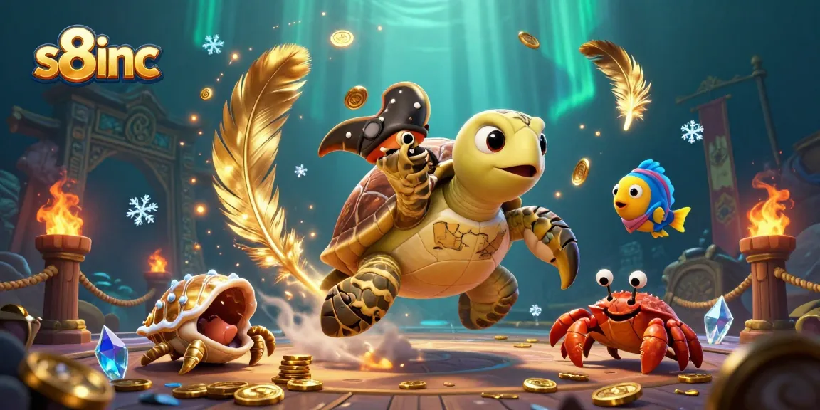 Experience thrilling gaming with s8inc's captivating pirate adventure and vibrant casino elements.