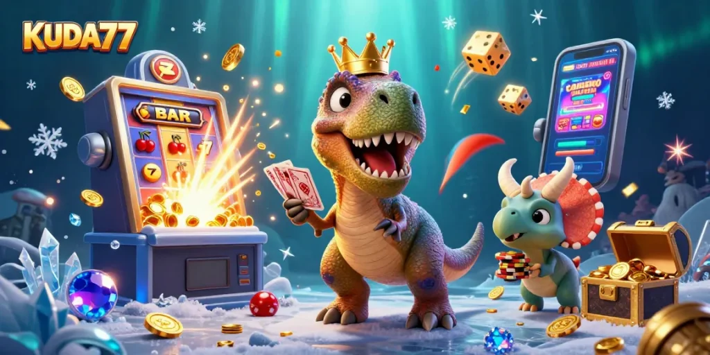 KUDA77 menghadirkan pengalaman slot online yang menarik dengan elemen judi ceria dan kekayaan emas.