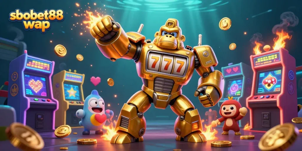 Experience sbobet88 wap in a vibrant 3D casino world with action-packed gaming excitement.